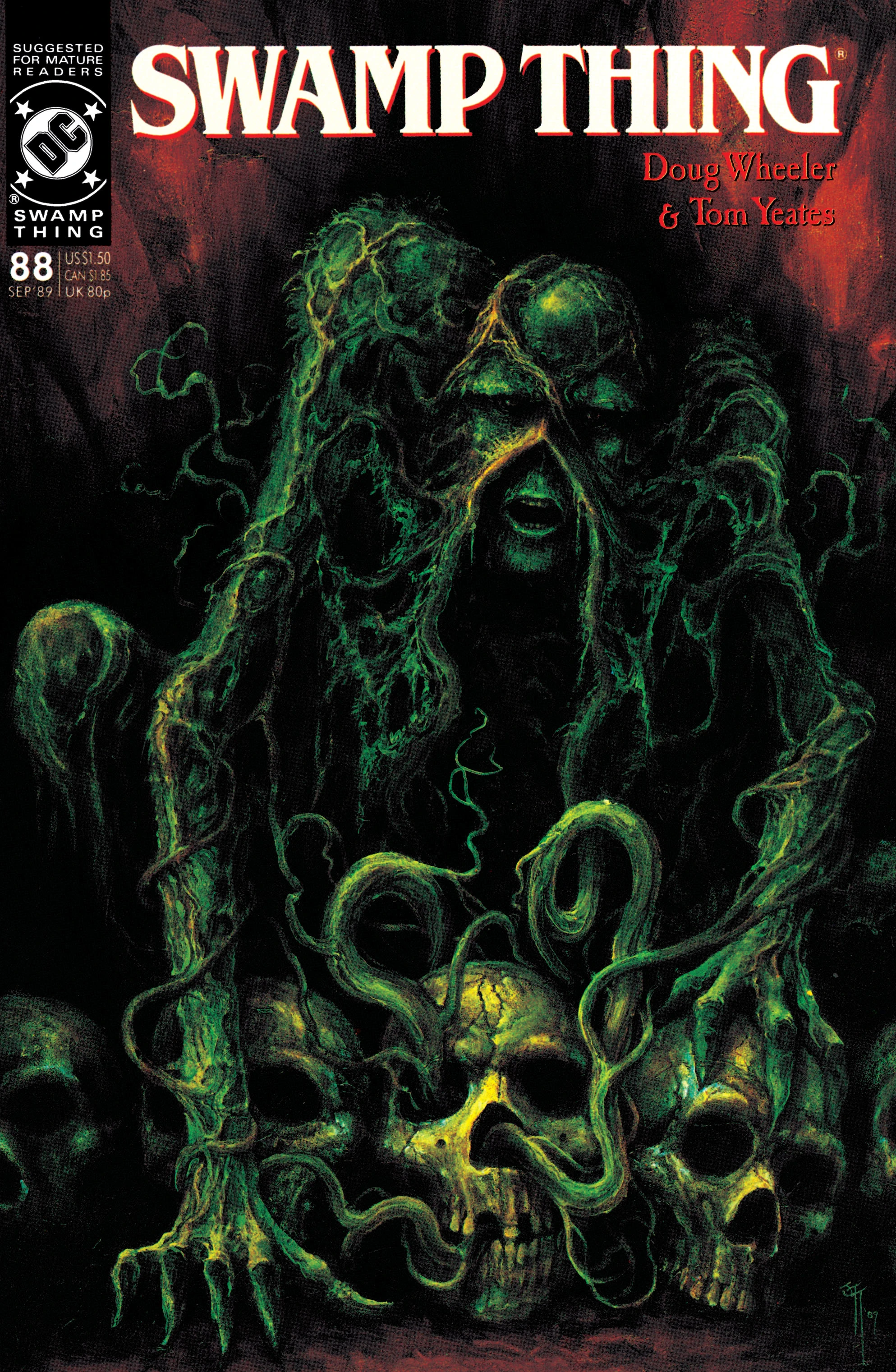 Swamp Thing #88 (DC, 1989 — Cover A) cover